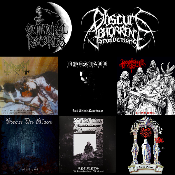 NEW ARRIVALS - OBSCURE ABHORRENCE, GUTTERAL RECORDS - CDs, LPs, TAPES, SHIRTS