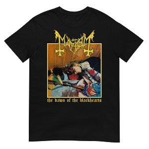 MAYHEM - The Dawn Of The Blackhearts - TS One Sided